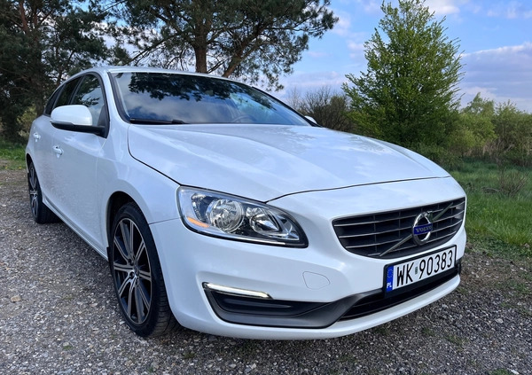 Volvo V60 cena 40900 przebieg: 253000, rok produkcji 2013 z Warszawa małe 781